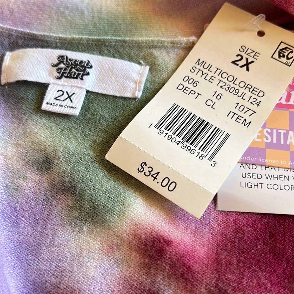 NEW Multicolored Soft Cardigan - Picture 2 of 4